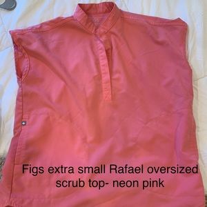 Figs Rafaela scrub top oversized fit
